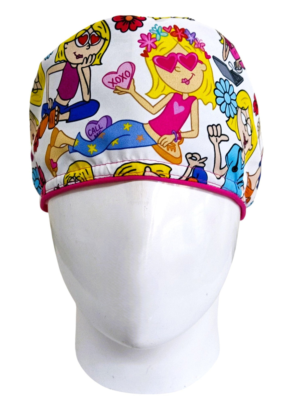 Gorro Quirúrgico Mujer y Portacarnet Lizzie McGuire - gorro antifluido para mujer Doctools - foto 3