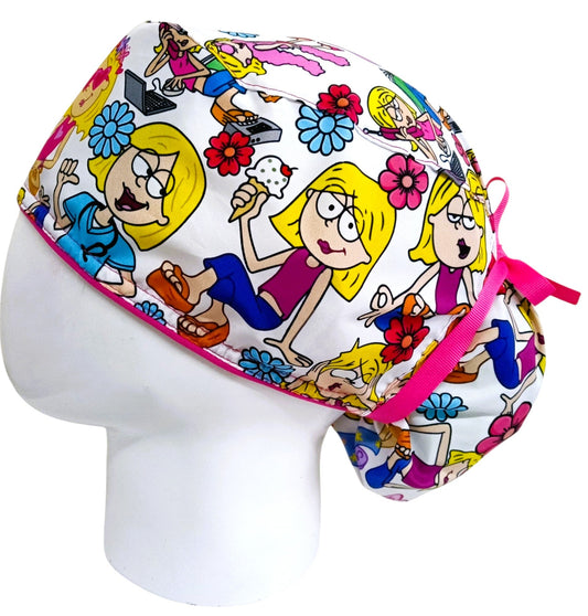 Gorro Quirúrgico Mujer y Portacarnet Lizzie McGuire - gorro antifluido para mujer Doctools - foto 1