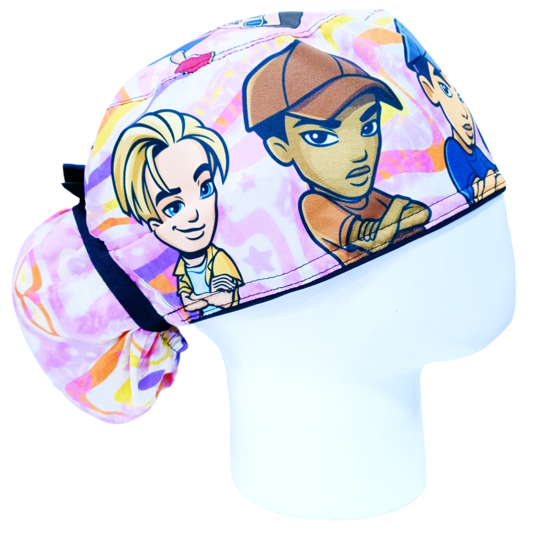 Gorro Quirúrgico Mujer y Portacarnet Bratz Boyz - gorro antifluido para mujer Doctools - foto 2