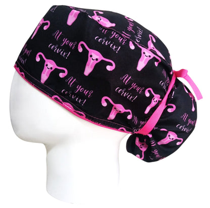 Gorro Quirúrgico Mujer y Portacarnet Cérvix - gorro antifluido para mujer Doctools - foto 1