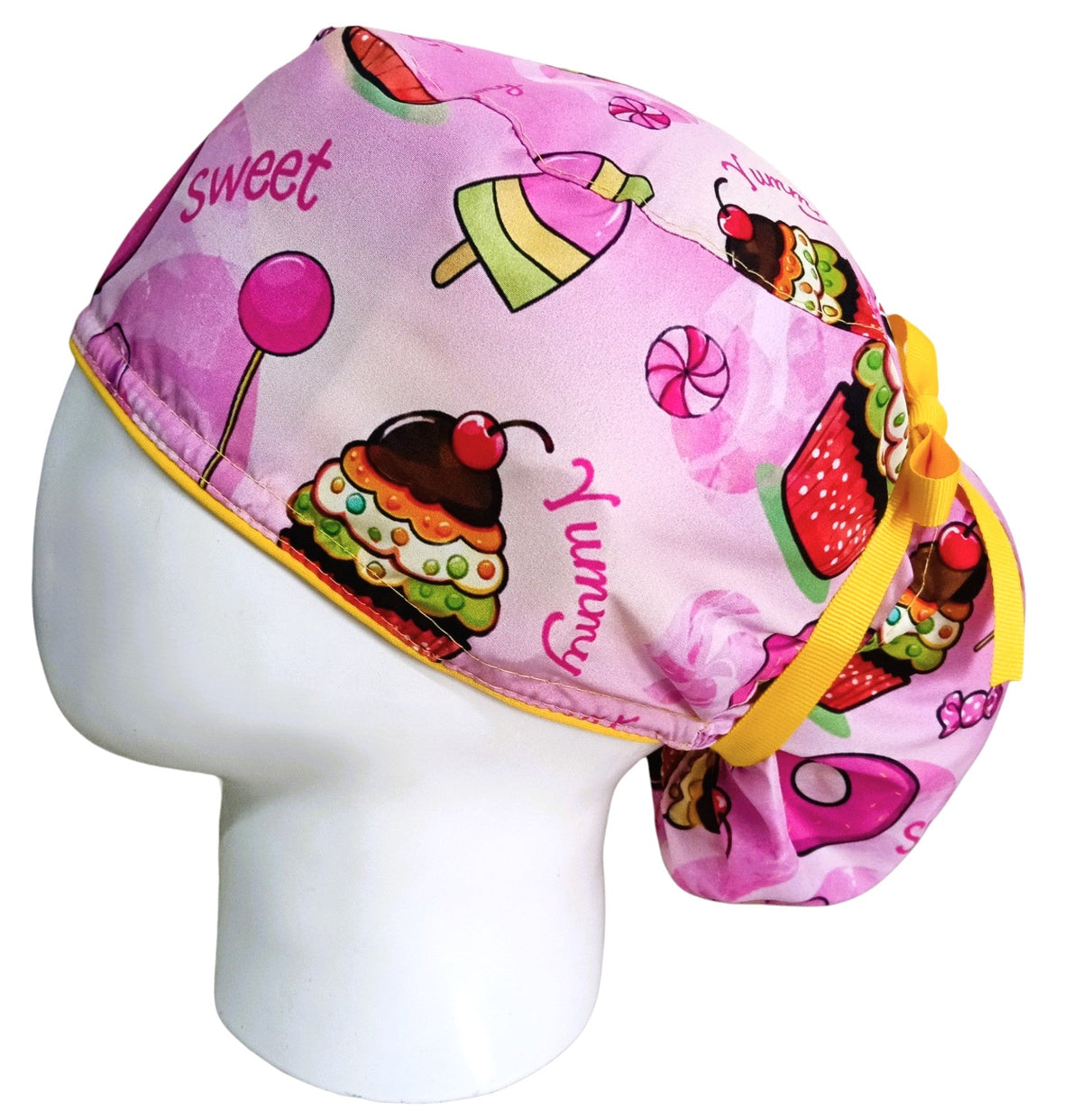 Gorro Quirúrgico Mujer y Portacarnet Yummy Sweet - gorro antifluido para mujer Doctools - foto 1