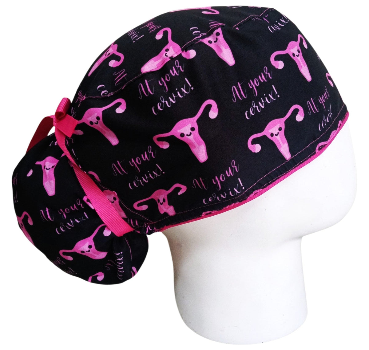Gorro Quirúrgico Mujer y Portacarnet Cérvix - gorro antifluido para mujer Doctools - foto 2
