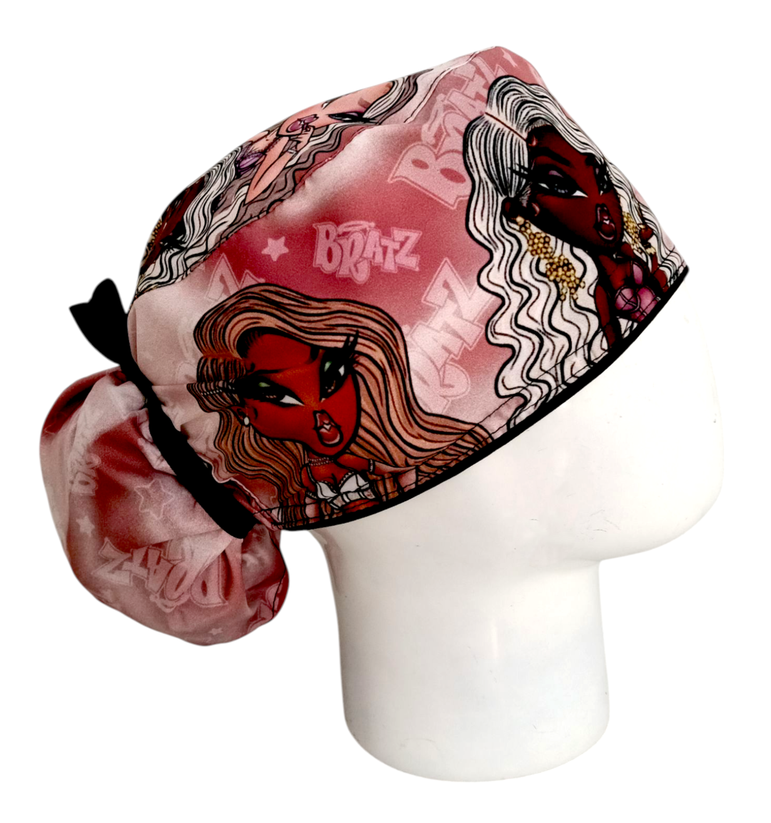 Gorro Quirúrgico Mujer y Portacarnet Bratz - gorro antifluido para mujer Doctools - foto 2
