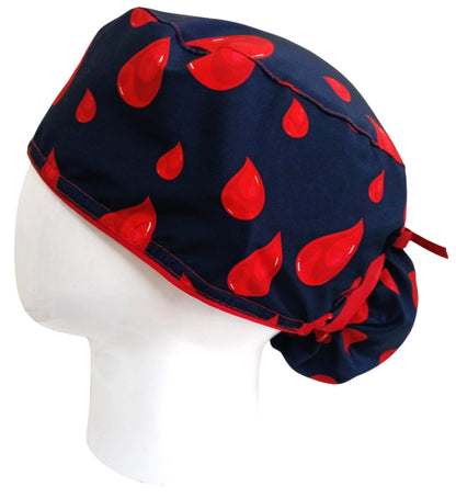 Gorro Quirúrgico Mujer y Portacarnet Hematología - gorro antifluido para mujer Doctools - foto 1