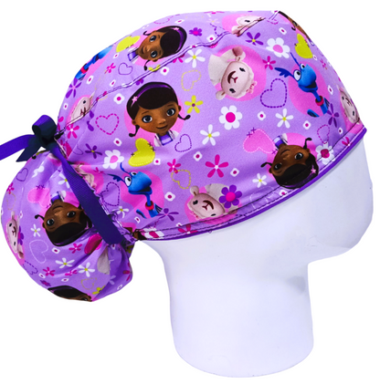 Gorro Quirúrgico Mujer y Portacarnet Doctora Juguetes Personajes - gorro antifluido para mujer Doctools - foto 2