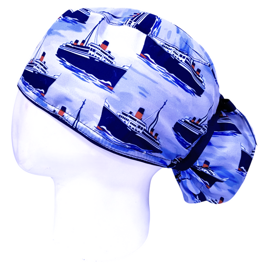 Gorro Quirúrgico Mujer y Portacarnet Derek Shepherd Grey's Anatomy - gorro antifluido para mujer Doctools - foto 1