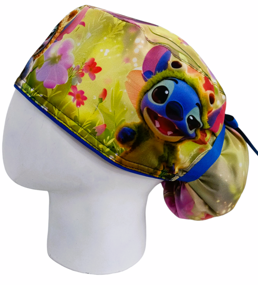Gorro Quirúrgico Mujer y Portacarnet Stitch Galleta - gorro antifluido para mujer Doctools - foto 1