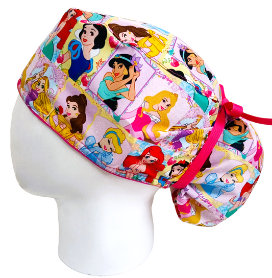 Gorro Quirúrgico Mujer y Portacarnet Princesas - gorro antifluido para mujer Doctools - foto 1