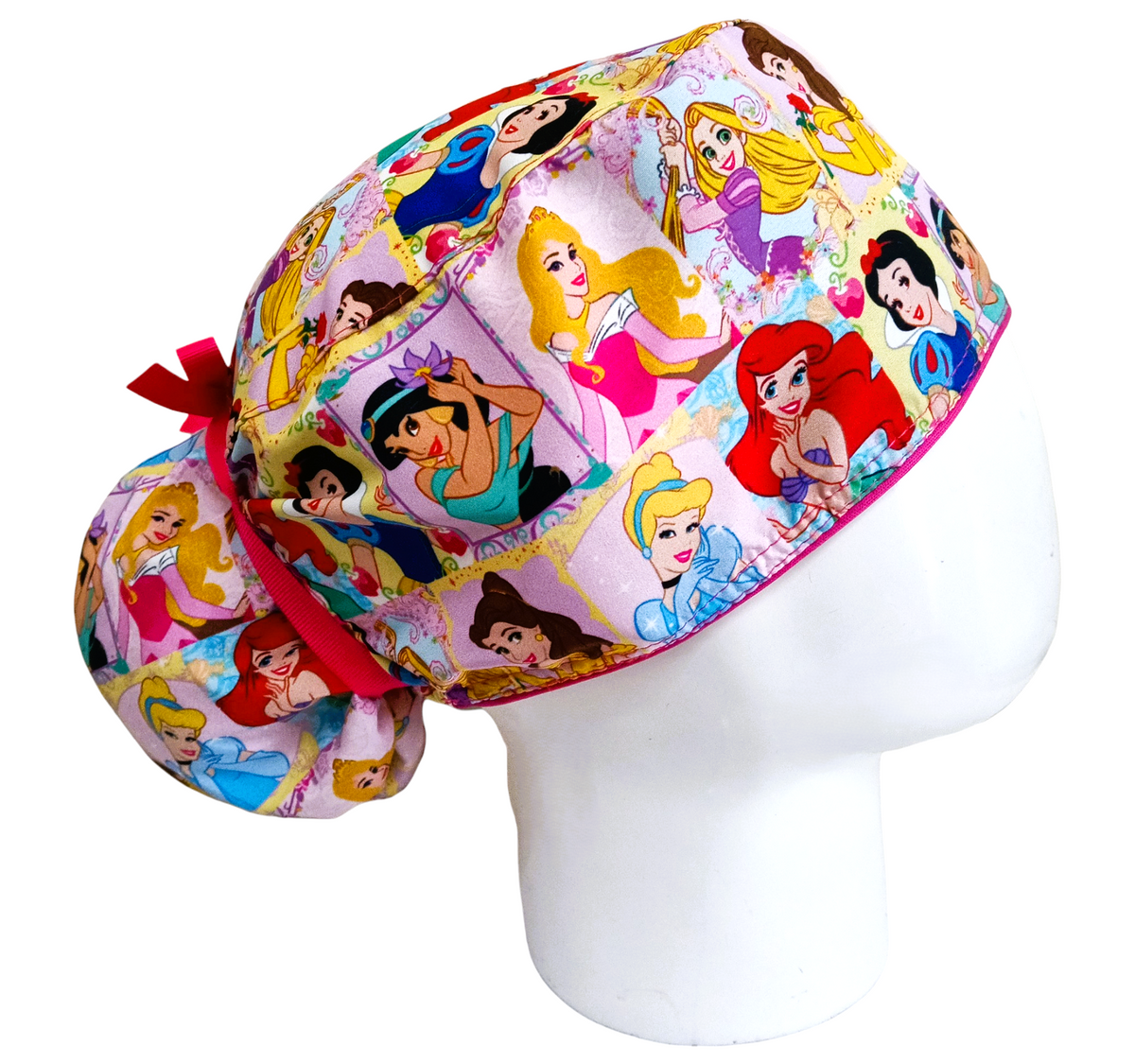 Gorro Quirúrgico Mujer y Portacarnet Princesas - gorro antifluido para mujer Doctools - foto 2