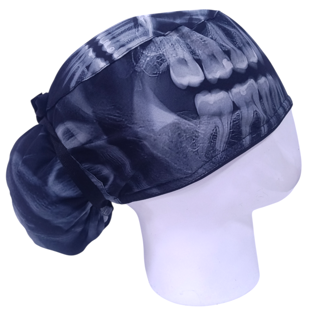 Gorro Quirúrgico Mujer y Portacarnet Panorámica Odontología - gorro antifluido para mujer Doctools - foto 2