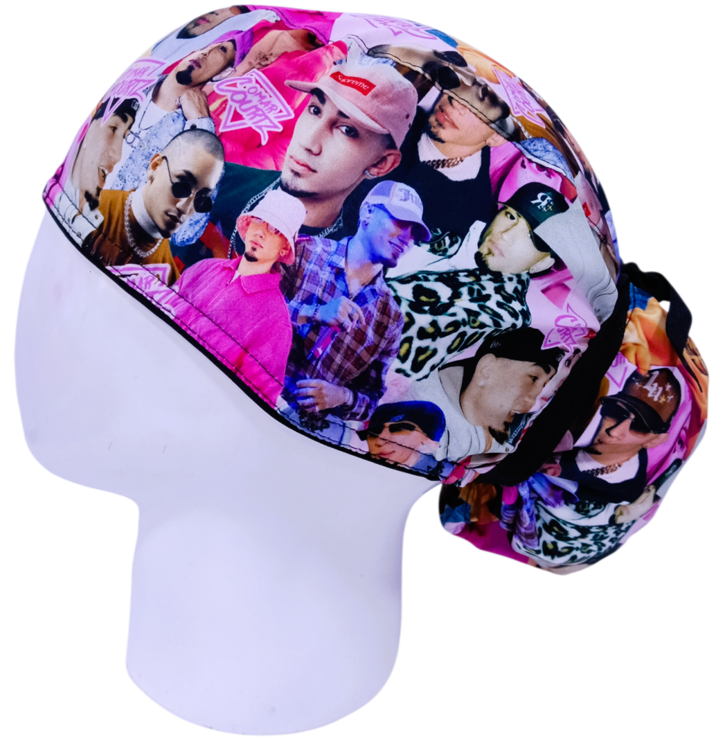 Gorro Quirúrgico Mujer y Portacarnet Omar Courtz - gorro antifluido para mujer Doctools - foto 1