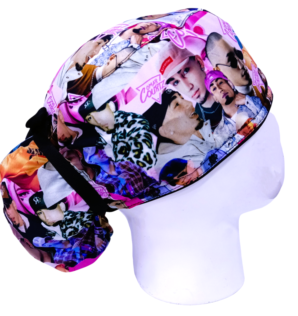 Gorro Quirúrgico Mujer y Portacarnet Omar Courtz - gorro antifluido para mujer Doctools - foto 2