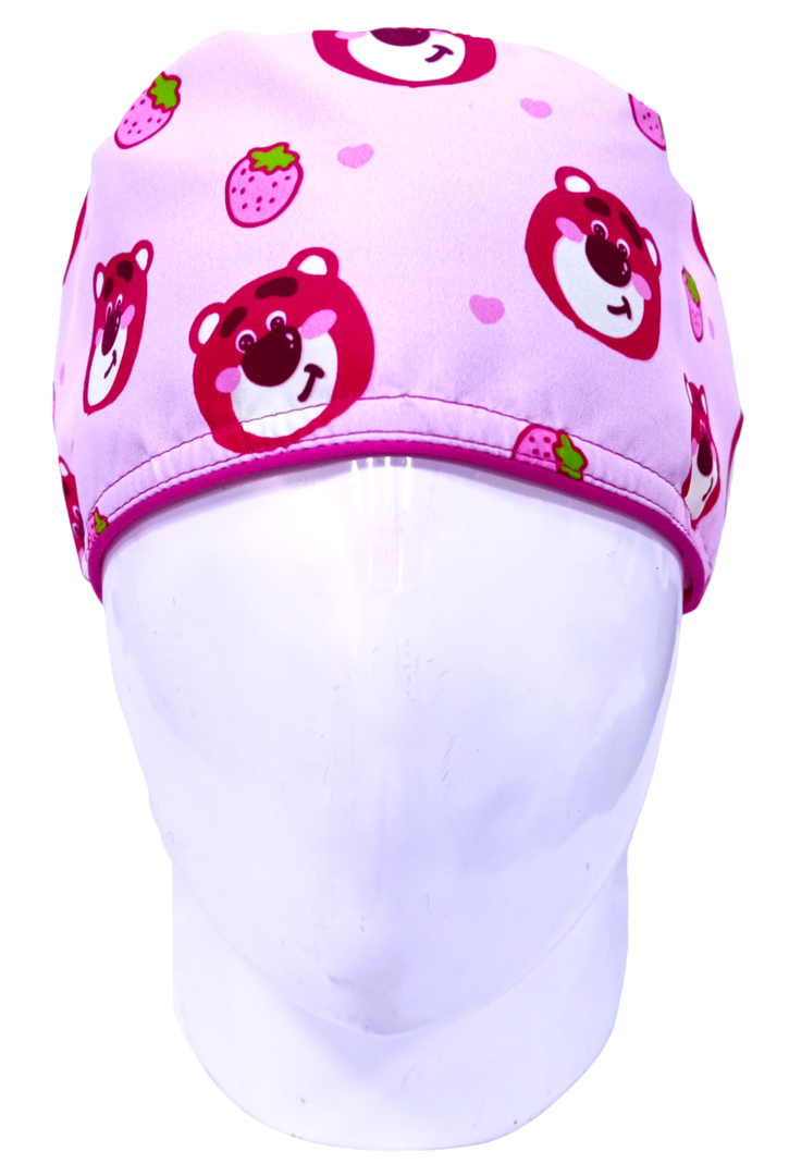 Gorro Quirúrgico Mujer y Portacarnet Lotso Caritas - gorro antifluido para mujer Doctools - foto 3