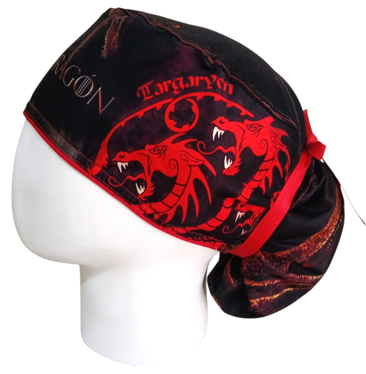 Gorro Quirúrgico Mujer y Portacarnet Targaryen - gorro antifluido para mujer Doctools - foto 1