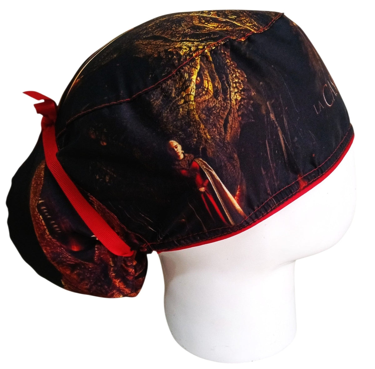 Gorro Quirúrgico Mujer y Portacarnet Targaryen - gorro antifluido para mujer Doctools - foto 2