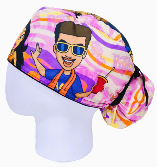Gorro Quirúrgico Mujer y Portacarnet Bratz Boyz - gorro antifluido para mujer Doctools - foto 1