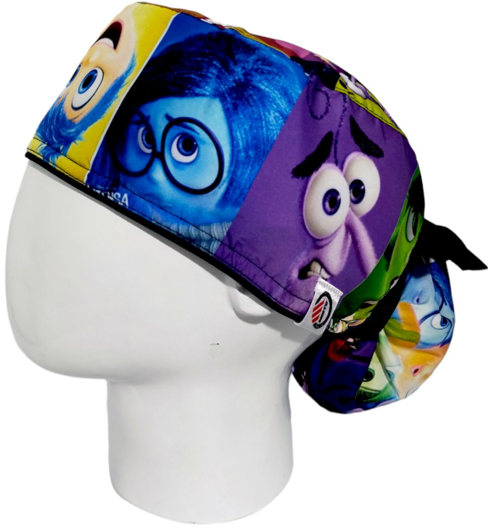 Gorro Quirúrgico Mujer y Portacarnet Intensamente Varios - gorro antifluido para mujer Doctools - foto 1