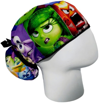 Gorro Quirúrgico Mujer y Portacarnet Intensamente Varios - gorro antifluido para mujer Doctools - foto 2