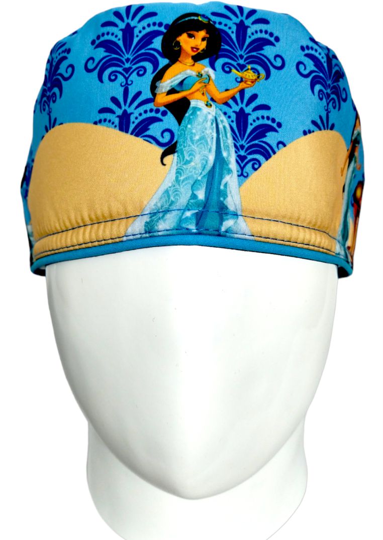 Gorro Quirúrgico Mujer y Portacarnet Jasmín Aladdin - gorro antifluido para mujer Doctools - foto 3
