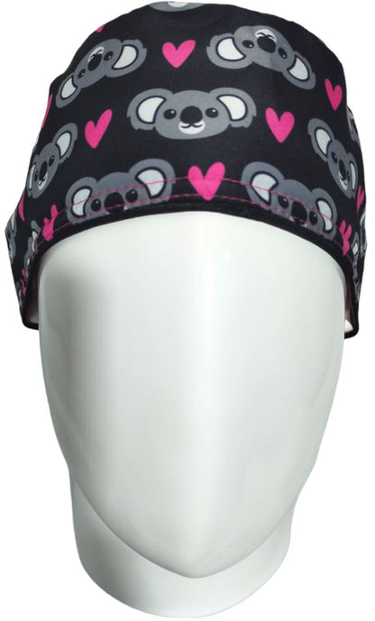 Gorro Quirúrgico Mujer y Portacarnet Koala Caritas - gorro antifluido para mujer Doctools - foto 3