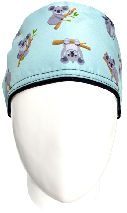 Gorro Quirúrgico Mujer y Portacarnet Koala Menta - gorro antifluido para mujer Doctools - foto 3