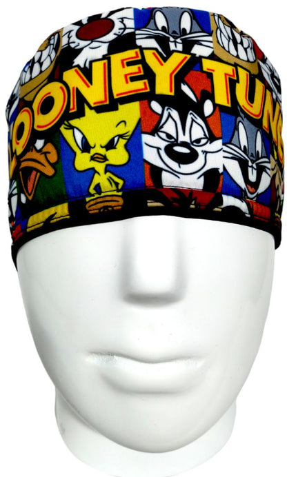 Gorro Quirúrgico Mujer y Portacarnet Looney Tunes Personajes - gorro antifluido para mujer Doctools - foto 3