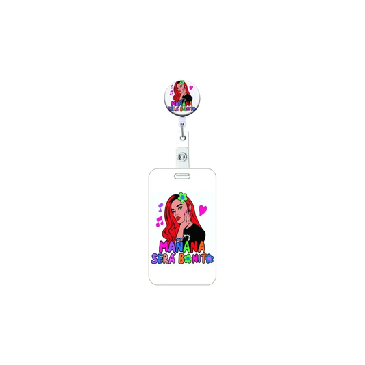 Retractable Badge Reel Karol G Qlona