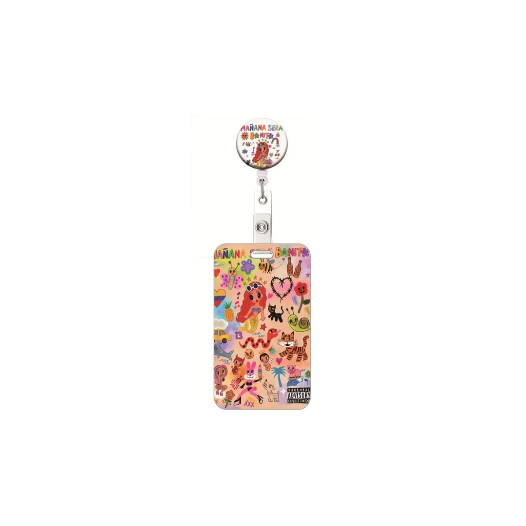 Retractable Badge Reel Karol G Qlona