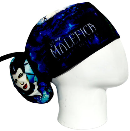 Gorro Quirúrgico Mujer y Portacarnet Maléfica - gorro antifluido para mujer Doctools - foto 2