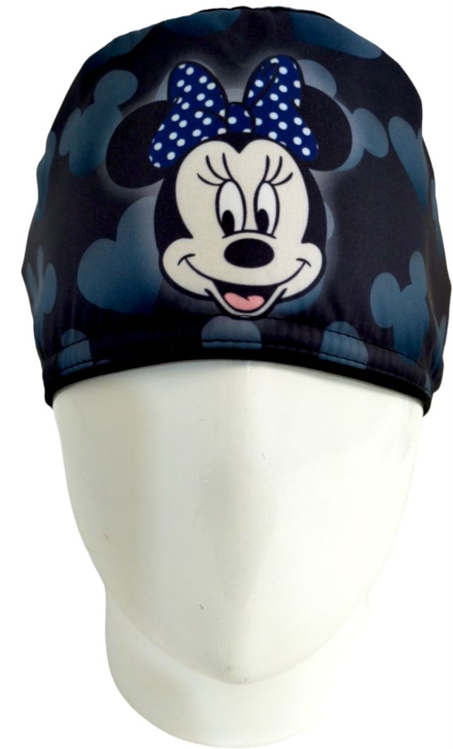 Gorro Quirúrgico Mujer y Portacarnet Minnie Petróleo - gorro antifluido para mujer Doctools - foto 3