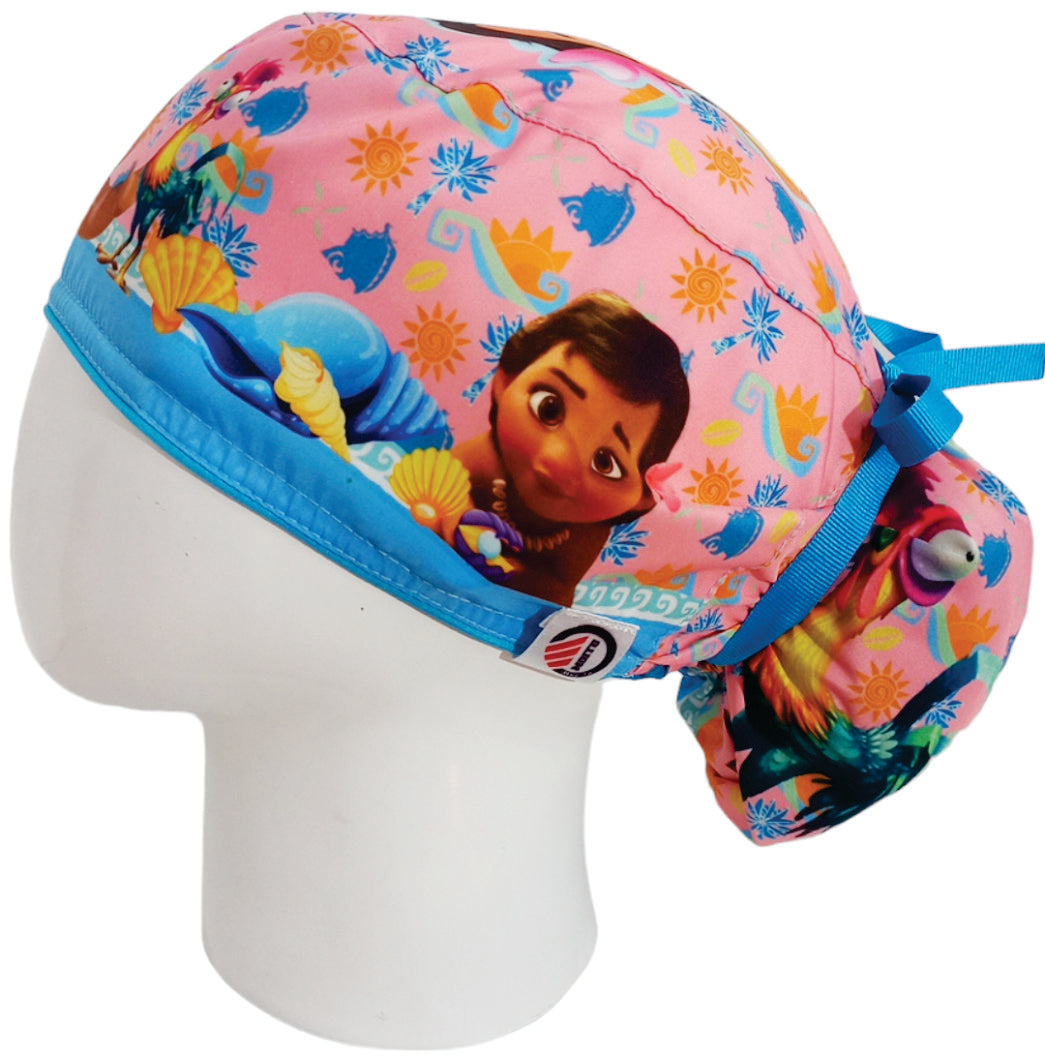 Gorro Quirúrgico Mujer y Portacarnet Moana Baby - gorro antifluido para mujer Doctools - foto 1