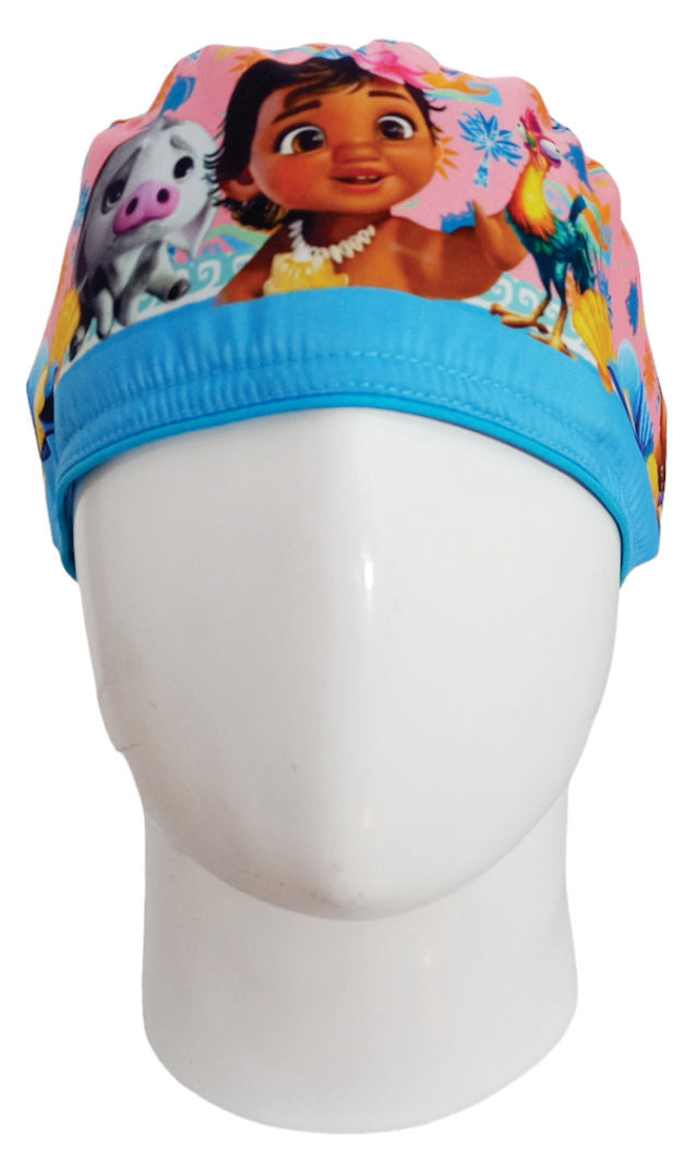 Gorro Quirúrgico Mujer y Portacarnet Moana Baby - gorro antifluido para mujer Doctools - foto 3