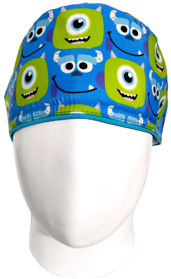 Gorro Quirúrgico Mujer y Portacarnet Monsters Inc Caritas - gorro antifluido para mujer Doctools - foto 3