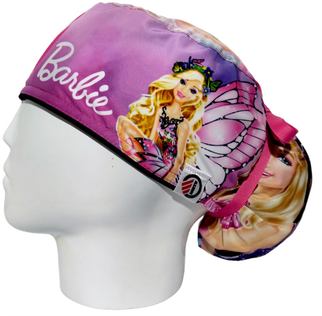 Gorro Quirúrgico Mujer y Portacarnet Muñeca Rosa - gorro antifluido para mujer Doctools - foto 1