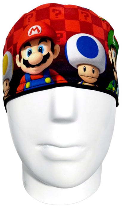 Gorro Quirúrgico Mujer y Portacarnet Super Mario Clásico - gorro antifluido para mujer Doctools - foto 3