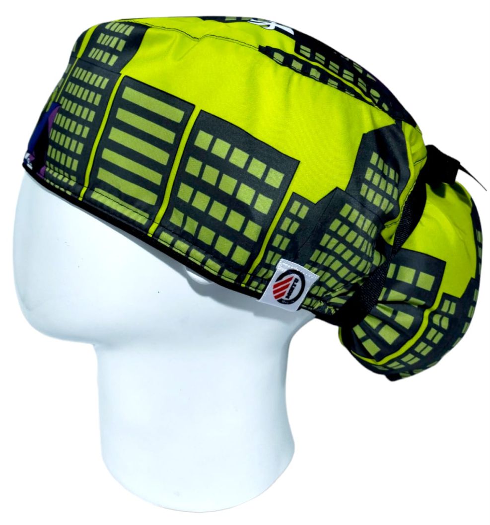 Gorro Quirúrgico Mujer y Portacarnet Mojo Jojo - gorro antifluido para mujer Doctools - foto 1