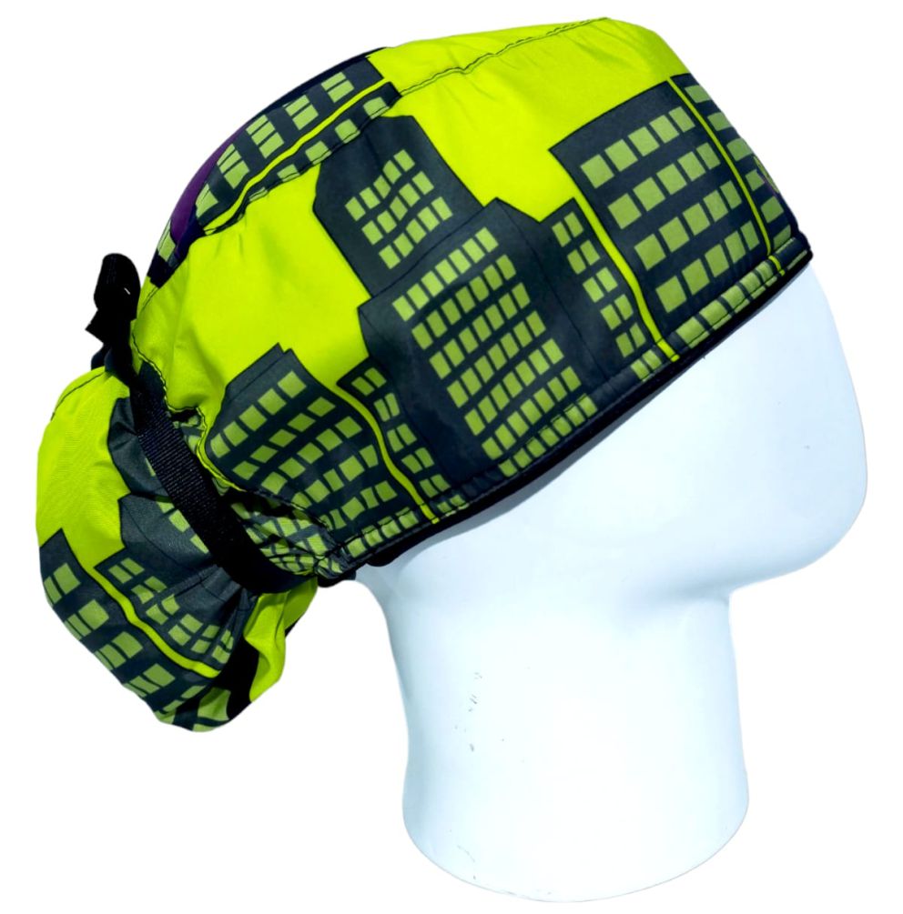 Gorro Quirúrgico Mujer y Portacarnet Mojo Jojo - gorro antifluido para mujer Doctools - foto 2