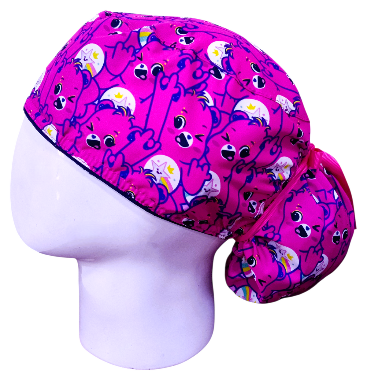 Gorro Quirúrgico Mujer y Portacarnet Ositos Cariñositos Original - gorro antifluido para mujer Doctools - foto 1