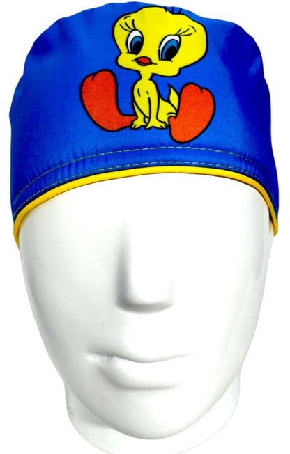 Gorro Quirúrgico Mujer y Portacarnet Piolín Azul - gorro antifluido para mujer Doctools - foto 3