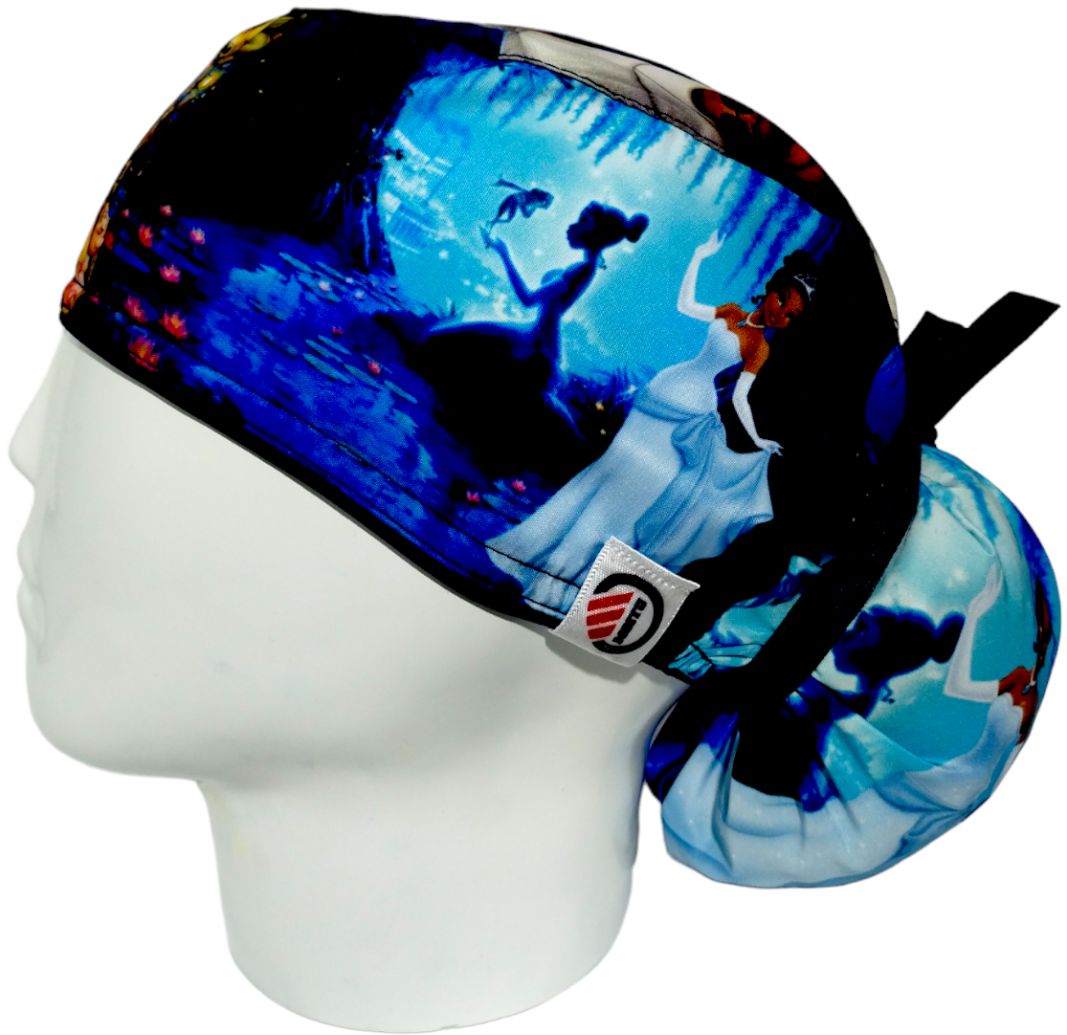 Gorro Quirúrgico Mujer y Portacarnet La Princesa y el Sapo - gorro antifluido para mujer Doctools - foto 1