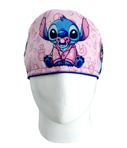 Gorro Quirúrgico Mujer y Portacarnet Stitch Baby - gorro antifluido para mujer Doctools - foto 3