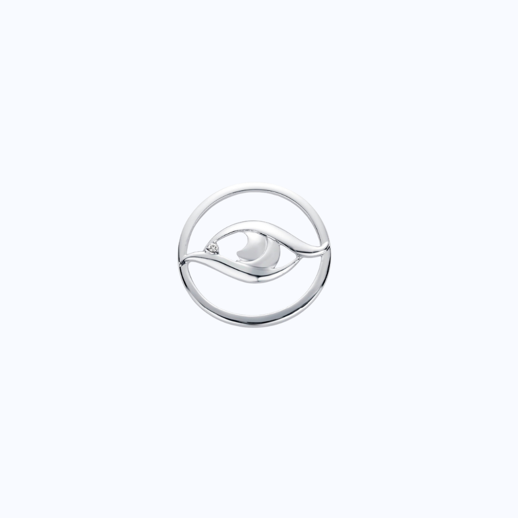 Pin Metálico Ojo Minimalista