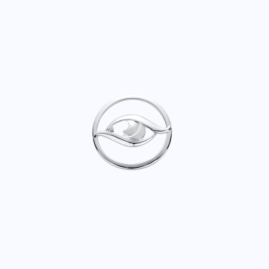 Pin Metálico Ojo Minimalista