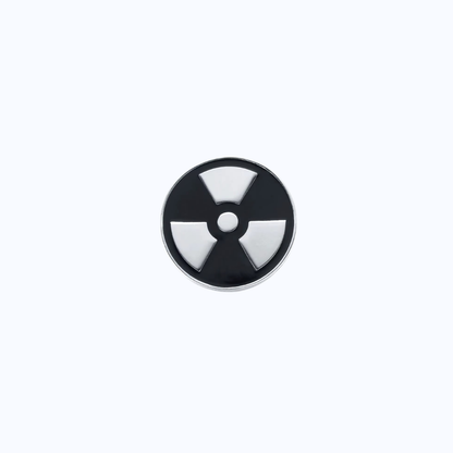 Radiation Symbol Metal Pin