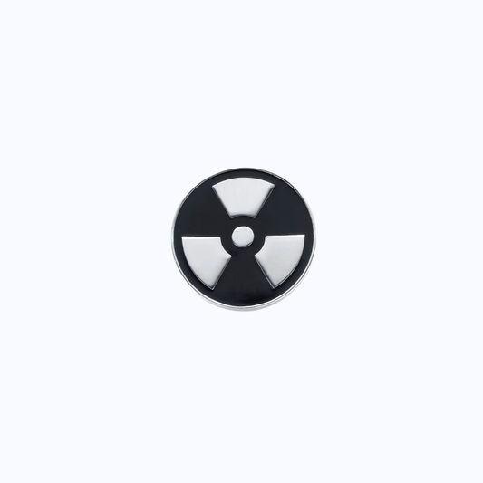 Radiation Symbol Metal Pin