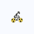 Pin Metálico Radioactive Ride