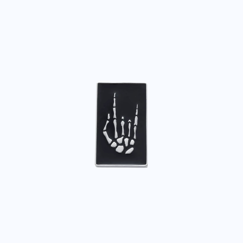 Pin Metálico Bone Hand