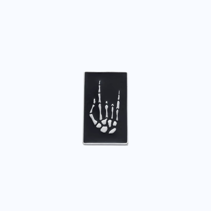 Pin Metálico Bone Hand