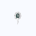Pin Metálico Microorganismo Elegante