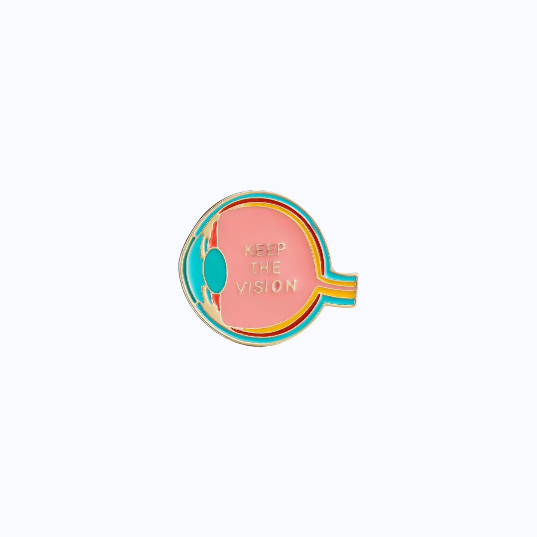 Pin Metálico Keep the Vision